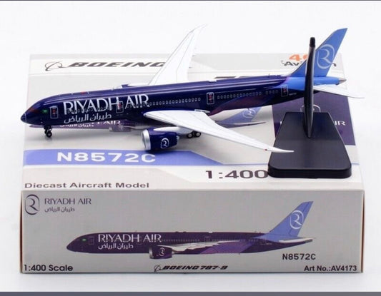 Aviation 400 Riyadh Boeing 787-9 Dreamliner N8572C Rolling Detachable Wheels AV4173 1:400 Scale