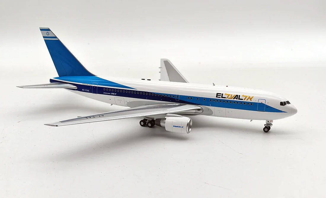 Inflight 200 El Al Israel Airlines Boeing 767-258 4X-EAA With Stand IF762EY0523 1:200 Scale