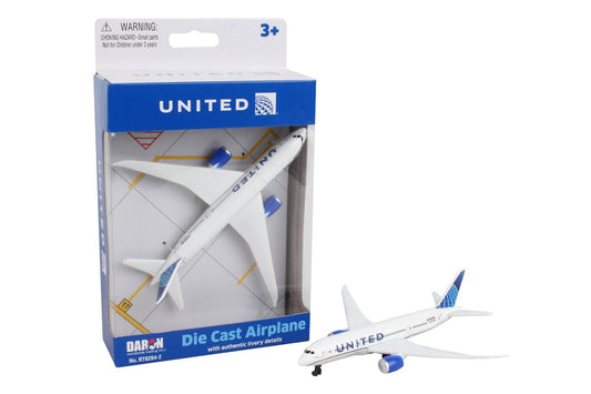 United Airlines Single Plane Toy