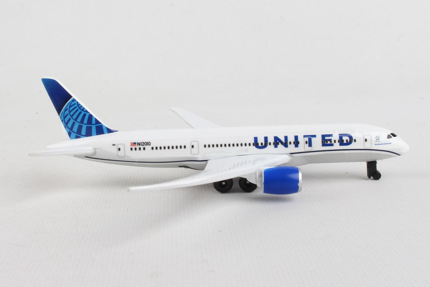 United Airlines Single Plane Toy