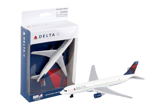 Delta Airlines Single Plane Toy