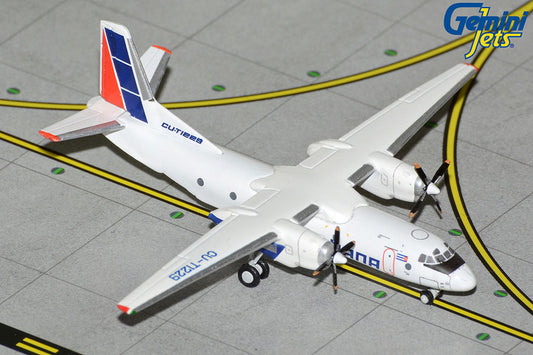 New Mould! Cubana Antonov AN-26 CU-T1229 GJCUB1970 Gemini Jets Scale 1:400