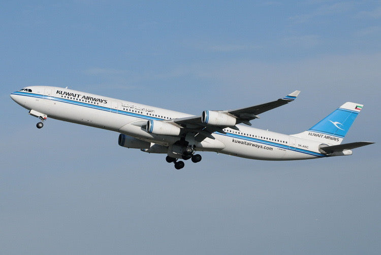 Phoenix Models Kuwait Airways Airbus A340-300 9K-ANC Die-Cast 11864 1:400 Scale