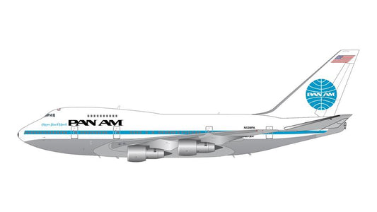 Gemini 200 Pan American World Airways B747SP-21 N539PA Polished Belly G2PAA1157 1:200 Scale
