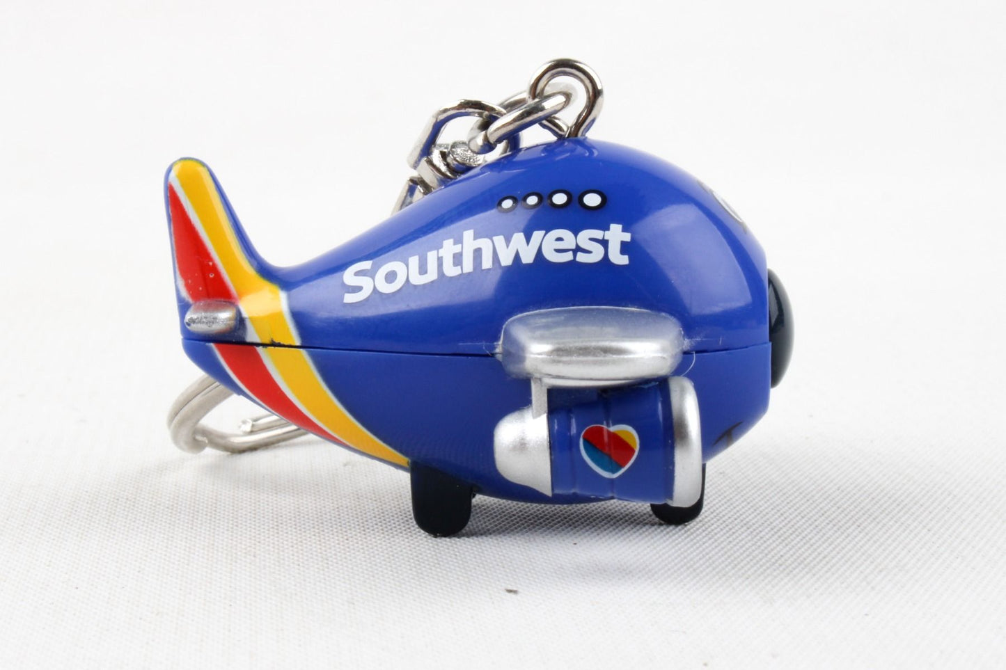 Southwest Airlines Airplane Keychain W/Light & Sound