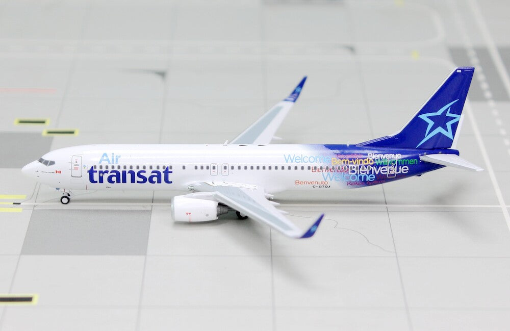 Panda Model Air Transat B737-800WL C-GTQJ 52321 Die-Cast 1:400 Scale