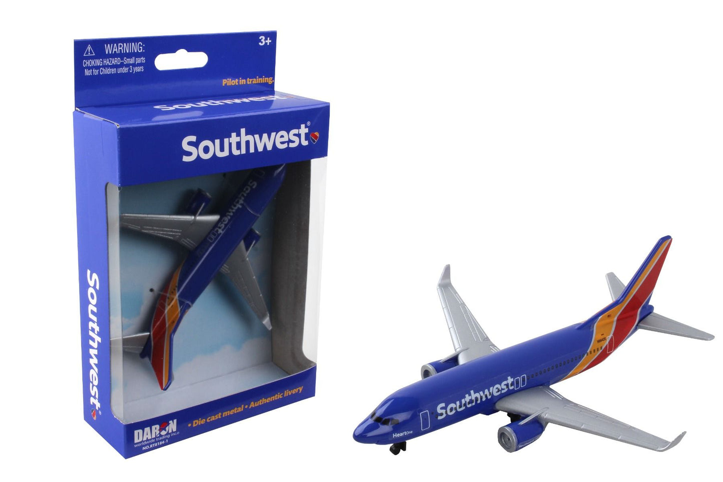 Southwest Airlines Single Plane Toy
