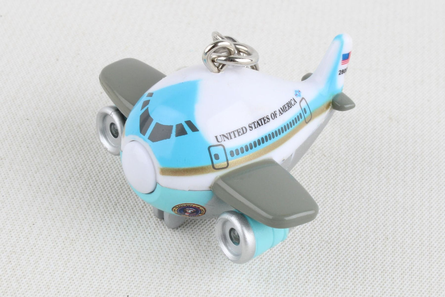 Air Force One Keychain W/Light & Sound