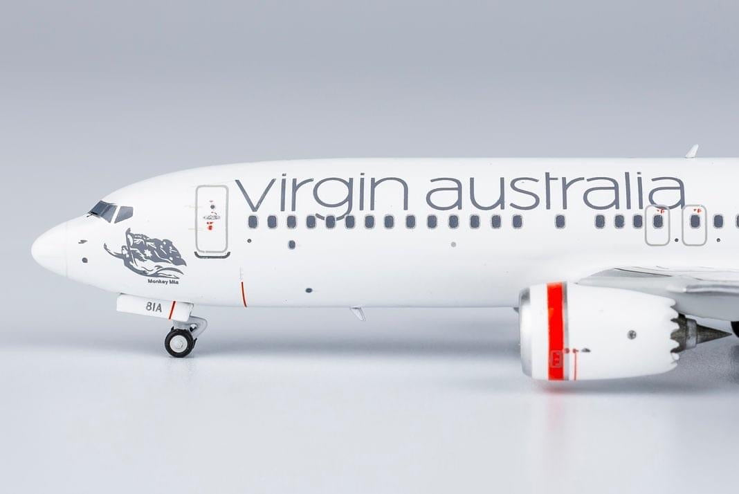 Virgin Australia Boeing 737 MAX 8 VH-8IA NG Models 1:400 Scale