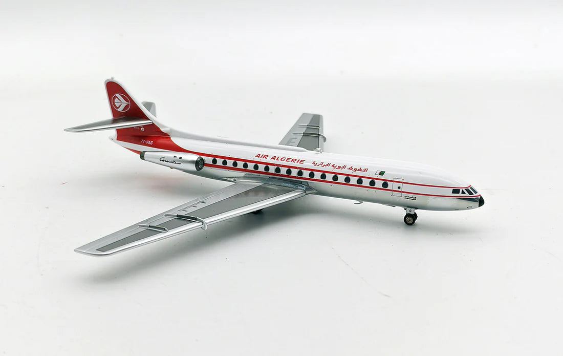 Inflight 200 Air Algerie Sud SE-210 Caravelle III 7T-VAG Polished With Stand IF210AH0823P 1:200 Scale