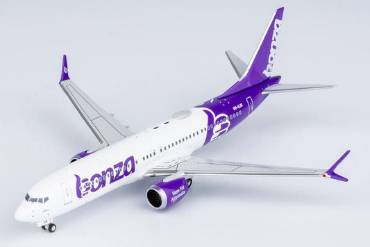 Bonza Airlines 737 MAX 8 named "Sheila" VH-UJK 88009 NG Models 1:400 Scale