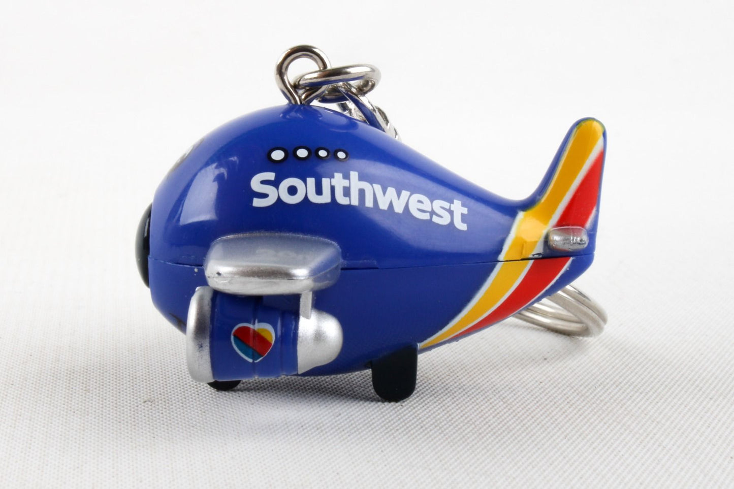 Southwest Airlines Airplane Keychain W/Light & Sound