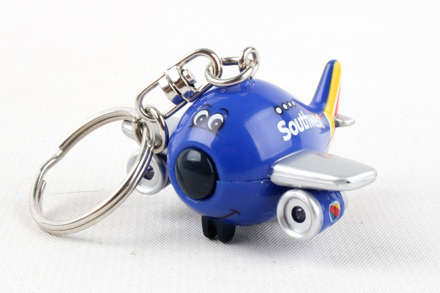 Southwest Airlines Airplane Keychain W/Light & Sound