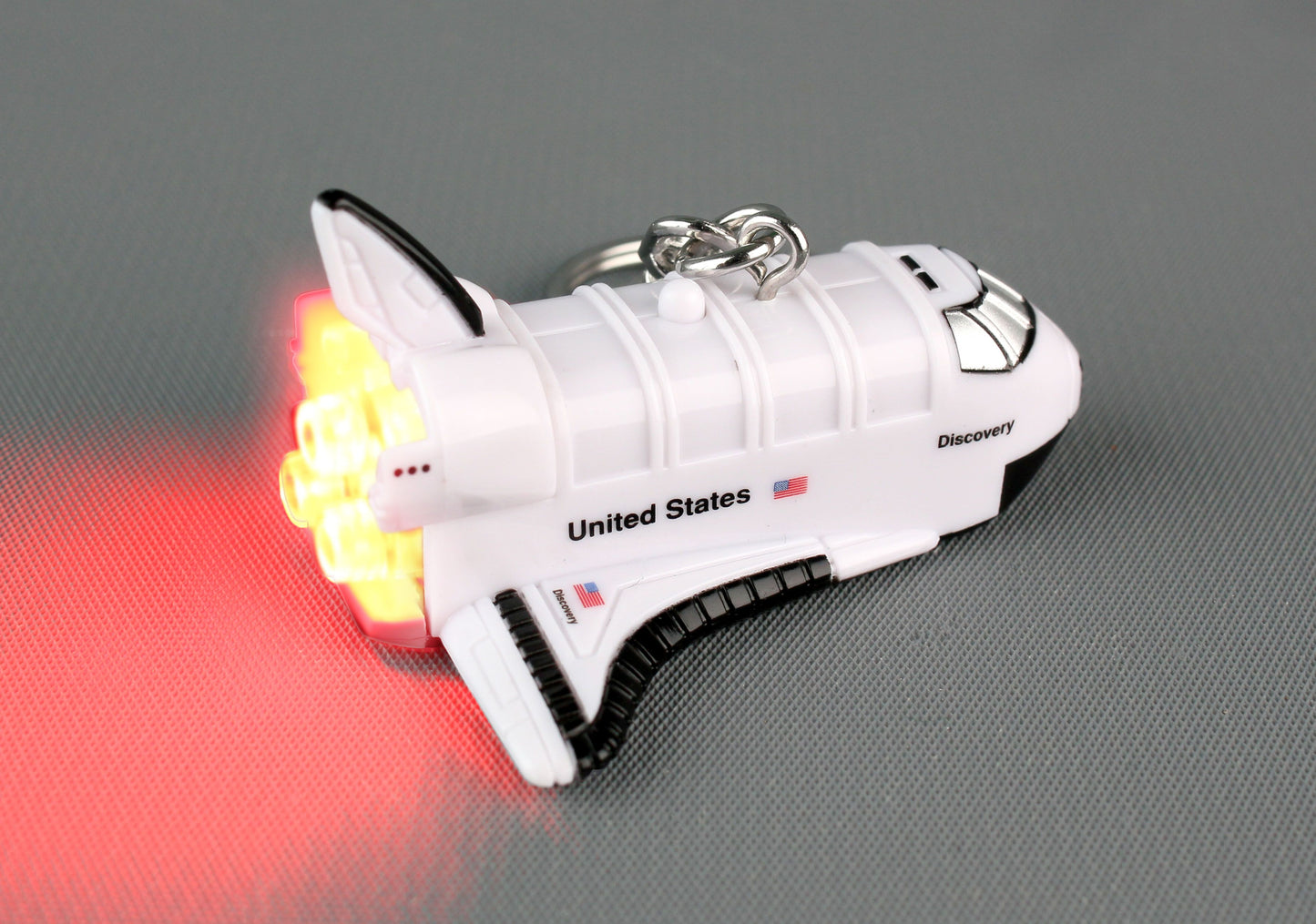 Discovery Space Shuttle Keychain W/Light & Sound