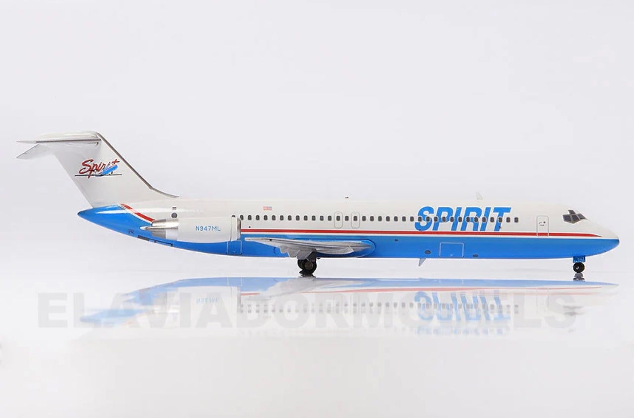 El Aviador Models Spirit Airlines McDonnell Douglas DC9-31 N947ML 1:200 Scale Die-Cast Model