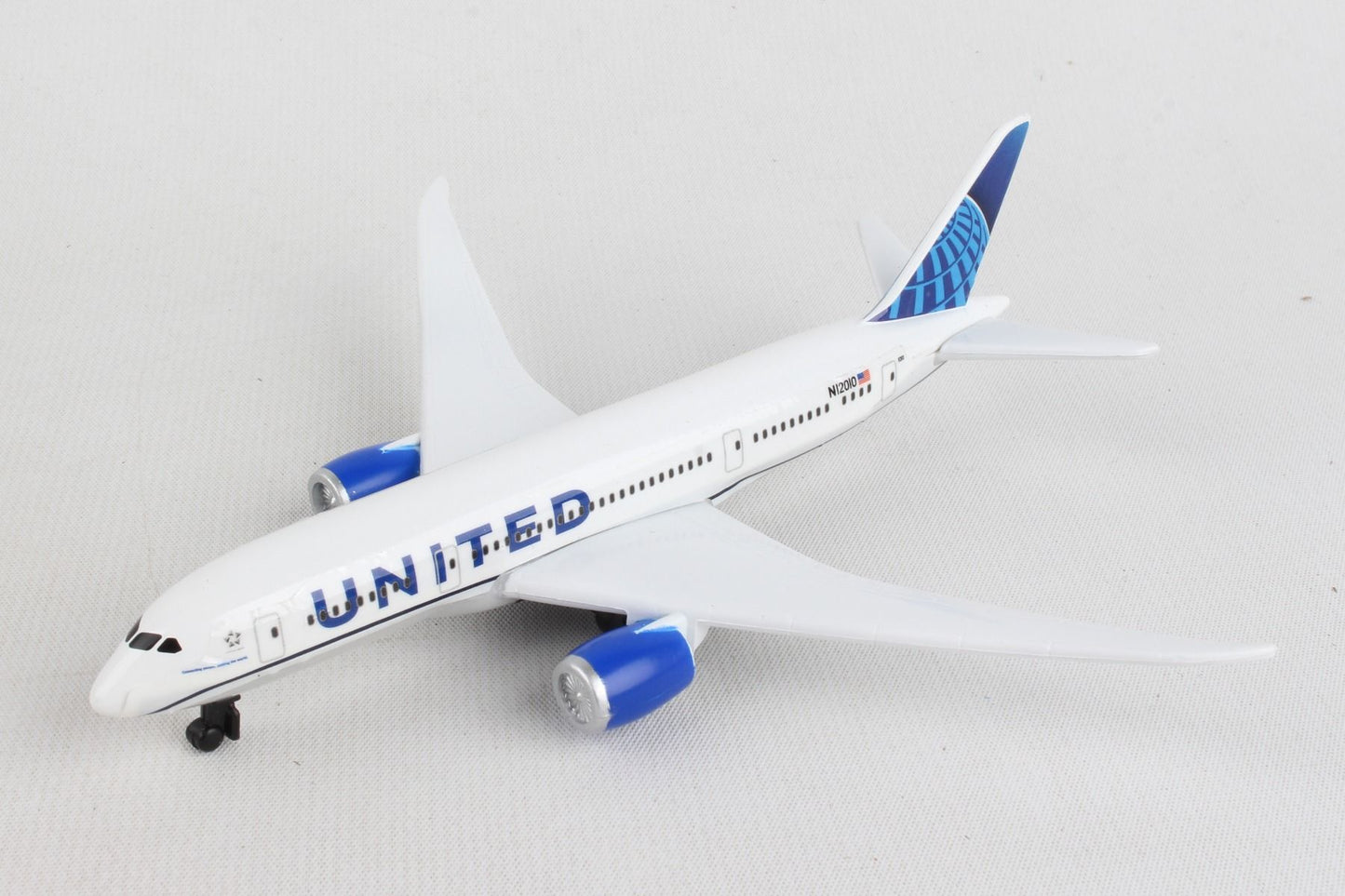 United Airlines Single Plane Toy