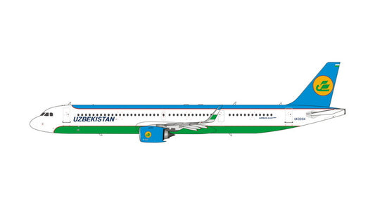 Phoenix Models Uzbeksitan Airbus A321neo UK32107 11880 1:400 Scale