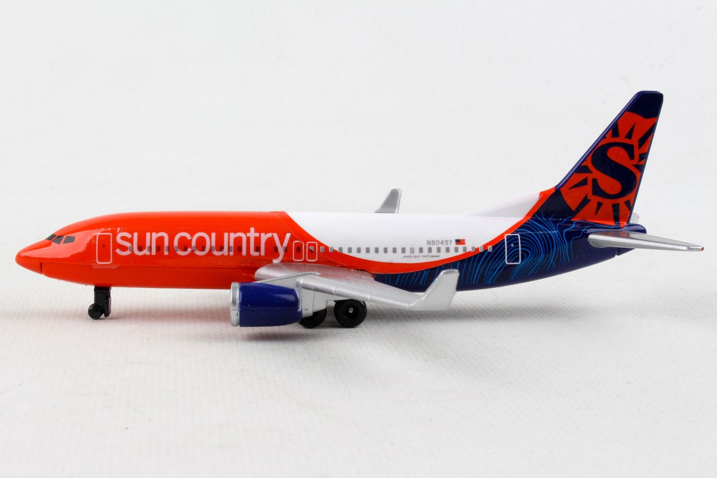 Sun Country Airlines Single Plane Toy