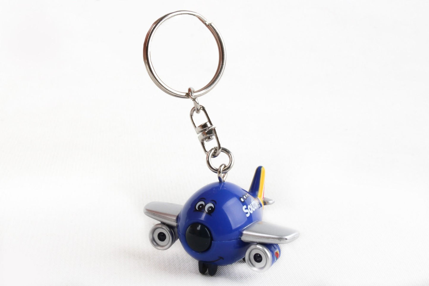 Southwest Airlines Airplane Keychain W/Light & Sound