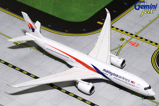 Gemini Jets Malaysia Air Airbus A350-900 9M-MAB GJMAS1742 1:400 Scale