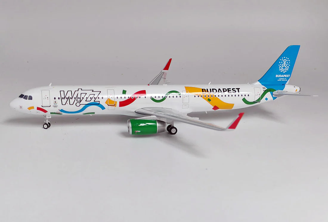 Inflight 200 Wizz Air  A321-231 "Budapest" HA-LXJ with stand IF321W1023 1:200 Scale