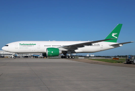 Phoenix Models Turkmenistan Airlines Boeing 777-200LR EZ-A780 Die-Cast 11878 1:400 Scale