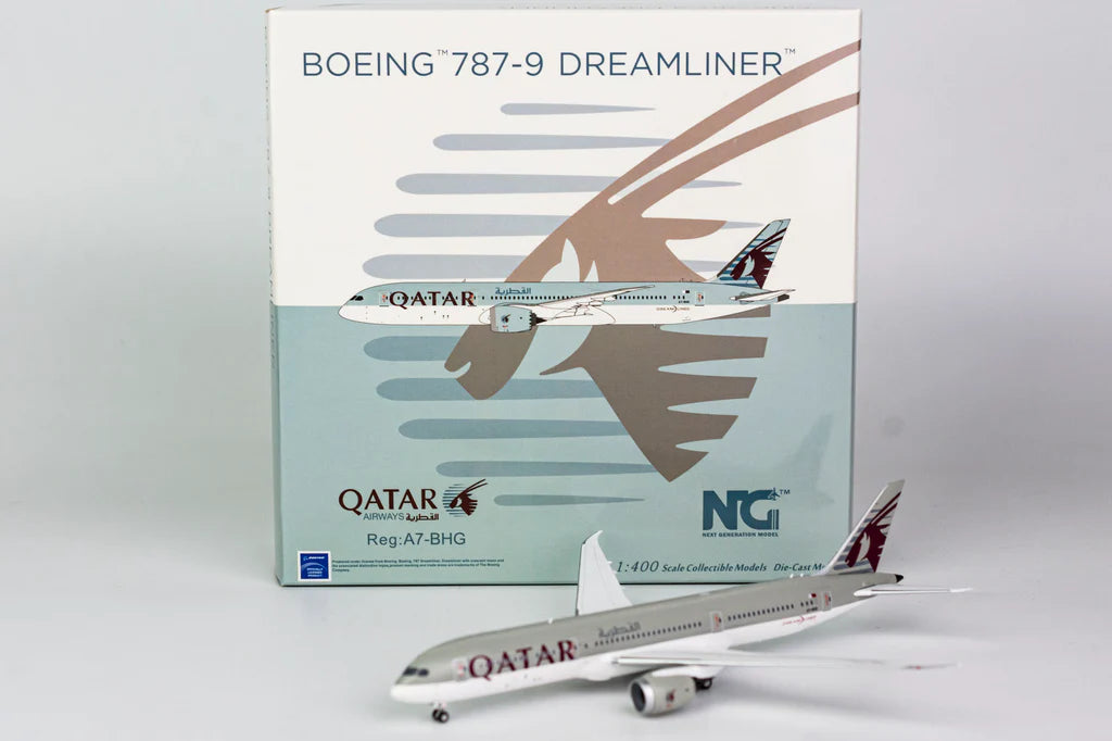 Qatar Airways B787-9 Dreamliner A7-BHG 55050 NG Models 1:400 Scale